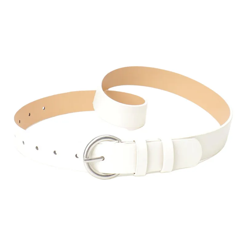 JEANSWEST PU Leather Belts Women's 2.8CM-2