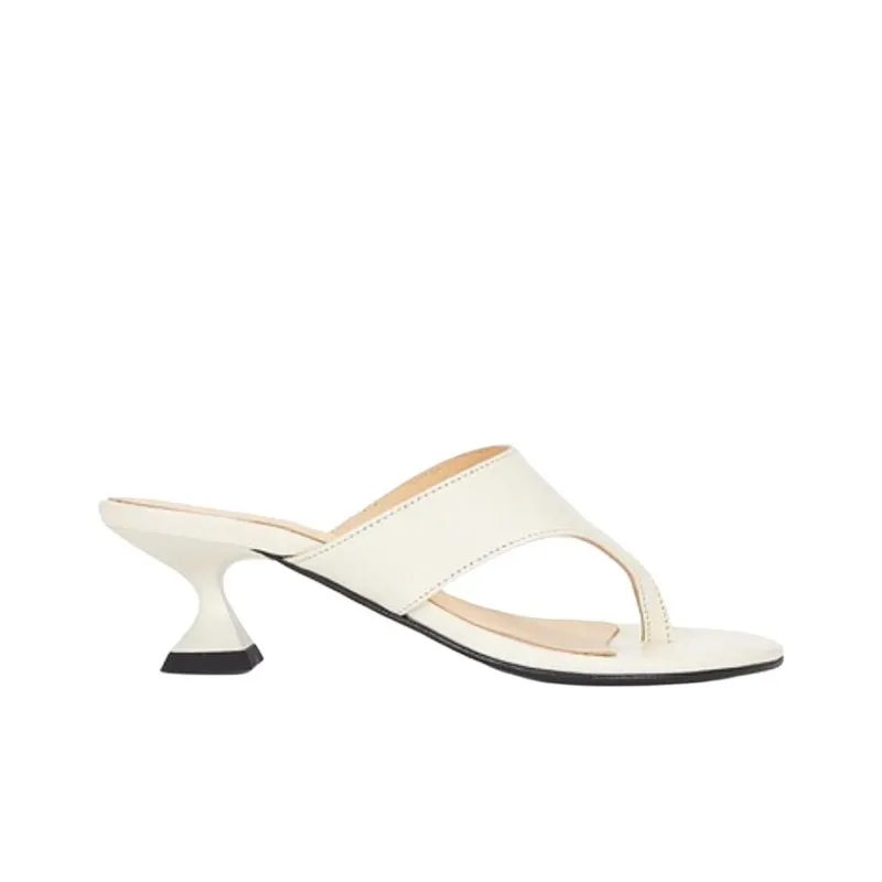 ALOHAS Flip Flops 5cm Women's White-1