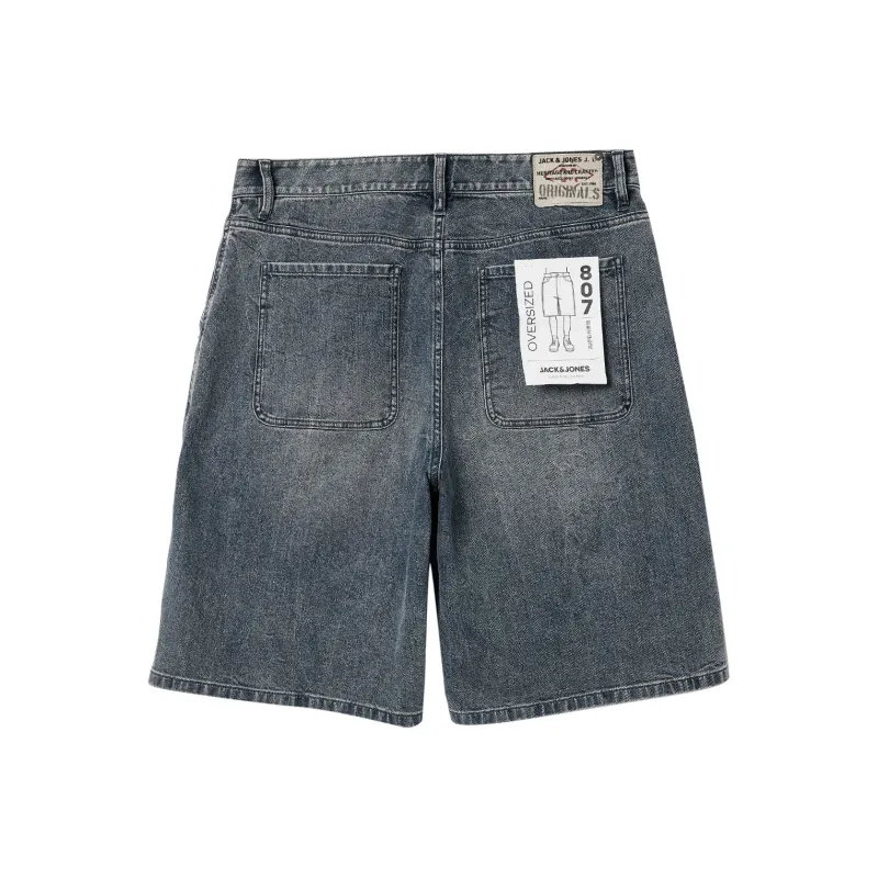 JACK JONES· Denim Shorts Men's A14 Dark Denim Blue-1