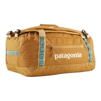 Patagonia Mountaineering Bag Travel Outdoor Bag Recycled Polyester 40L Pufferfish Gold Unisex