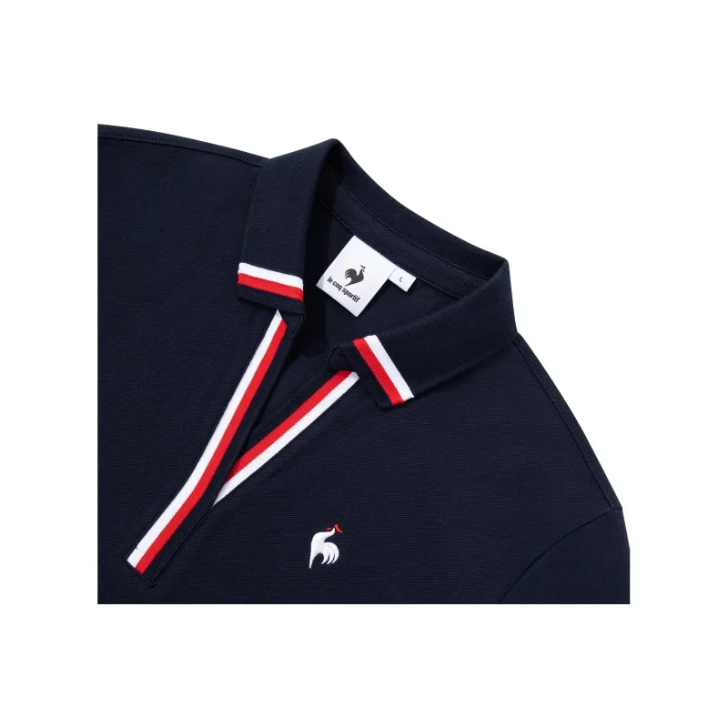 Le Coq Sportif Short Sleeved Dresses Women's Navy Blue-2