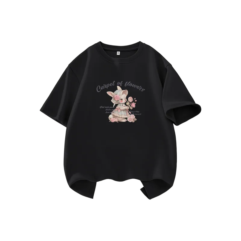 Cotton T Shirts Women's-4