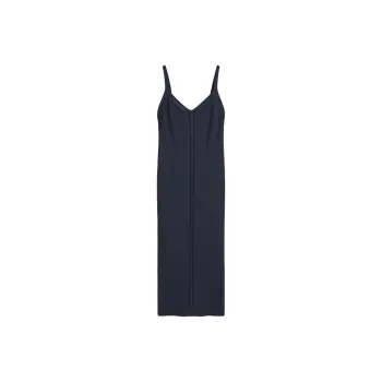 COS Slip Dresses Women's Navy Blue