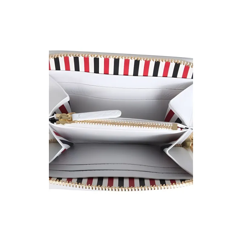 THOM BROWNE Zipped Compact Wallet-4