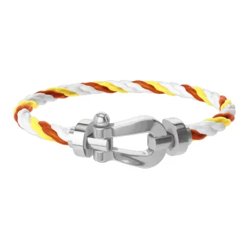 FRED 18K White Gold Bracelets Unisex Silver