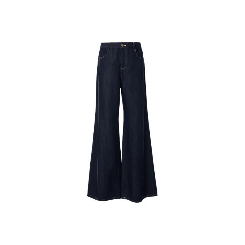 Hopeshow Jeans Women's Dark Denim Blue 072-0