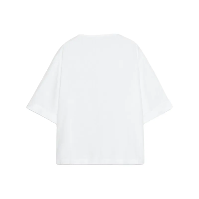 ZARA ZW Series T Shirts Women's White-1