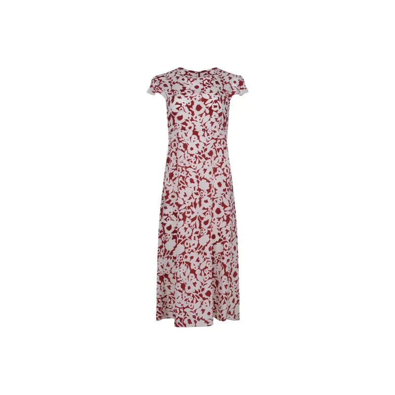 MaxMara Short Sleeved Dress Women's Red-0