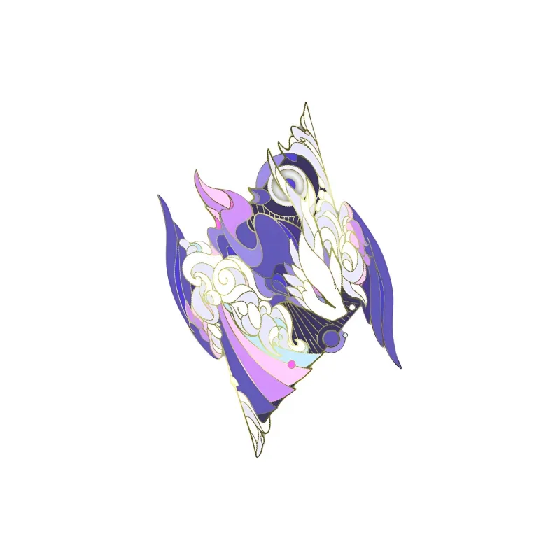 Molding Mountains And Seas Administration, Dragon Party, Dragon Collection, Enamel Craft Metal Imitation Badges-3