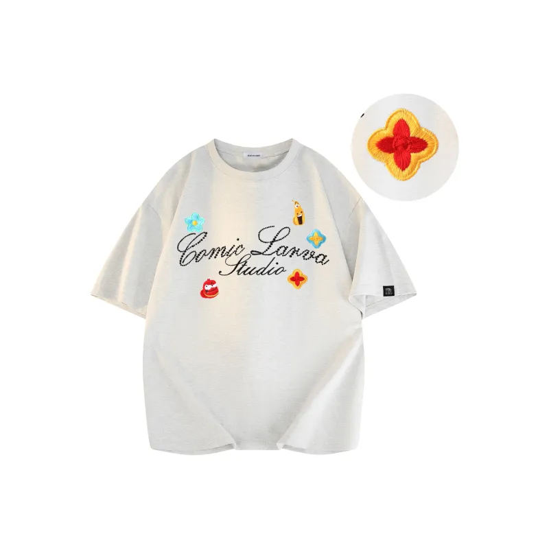 COMIC LARVA T Shirts Unisex-4