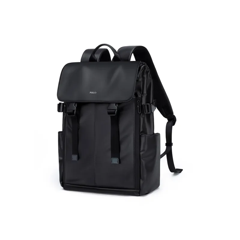 POLO Fabric Backpack Regular Men's Cool Black-0