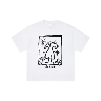 A Chock T Shirts Unisex White