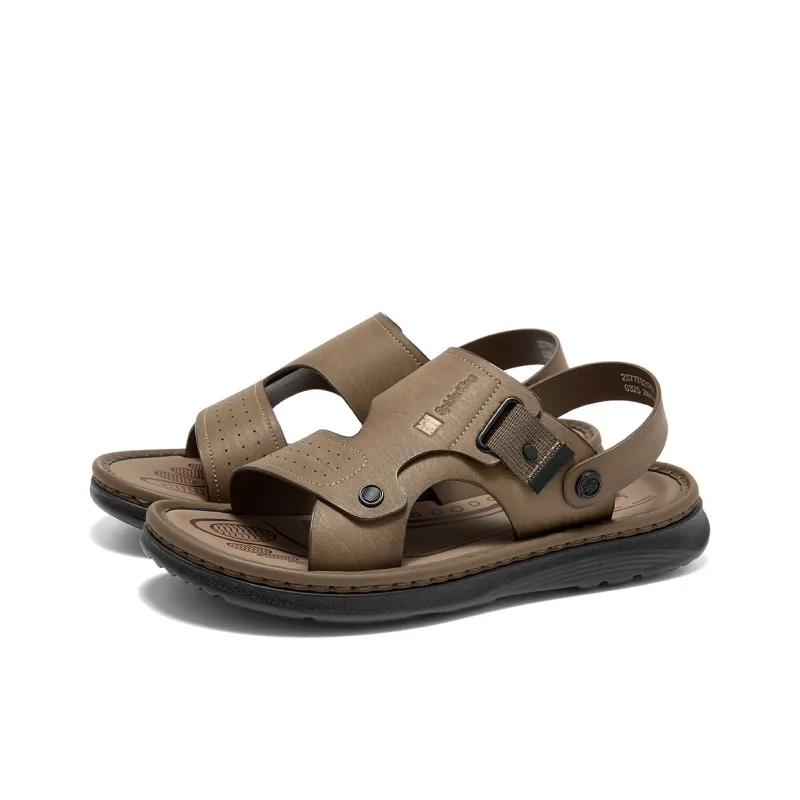 Spider King Beach Sandals Men's Gray-8