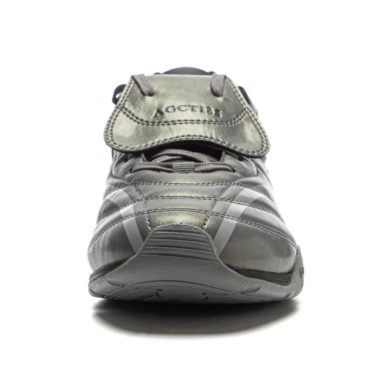 LiNing Film Pulse Slip Resistant, Abrasion Resistant, Lightweight Low Top Casual Shoes Men's Asphalt Gray-4