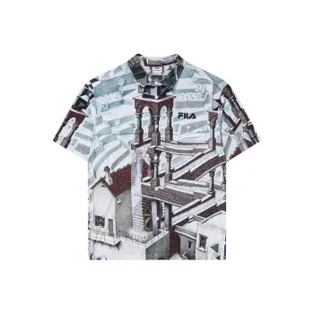 FILA x M.C.ESCHER Shirt Men's All Over Print