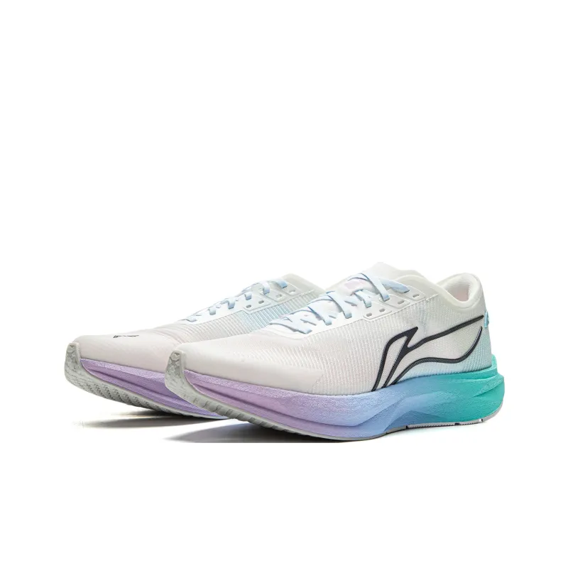 LiNing ZhuiFeng Cushioning, Breathable, Supportive Low Top Physical Fitness Test & Exam Running Shoes Men's White Green-2