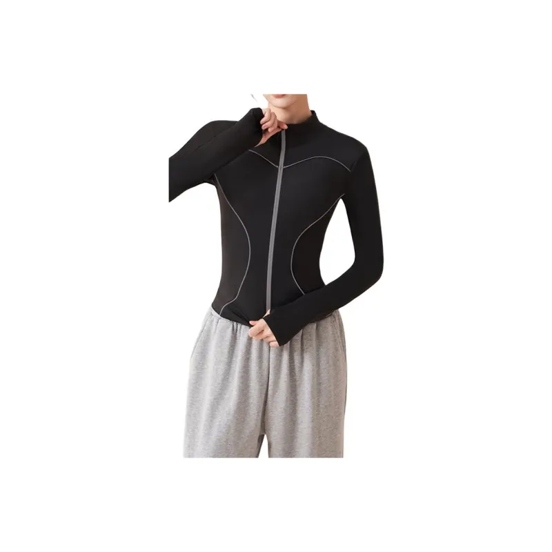 GUAILILUOLI Yoga Jackets Women's-3