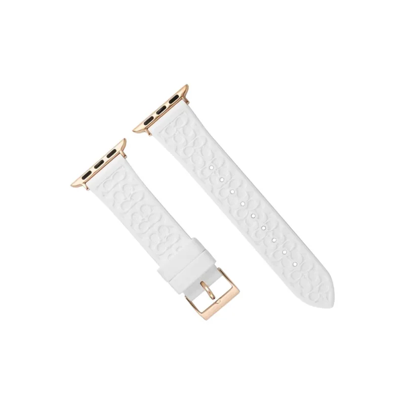 COACH Apple Compatibility Watch Band 38mm Rubber Material-1