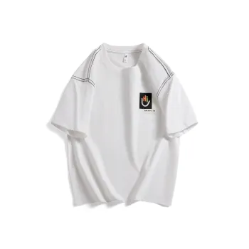 WOSAWE Crew Neck Casual Short Sleeved T Shirt For Men's Fashion Loose Fit Base Layer Unisex