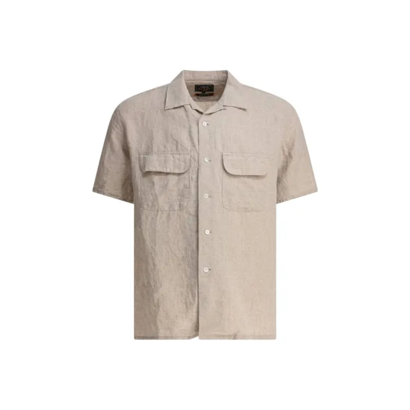 Beams Plus Shirts Men Beige-0