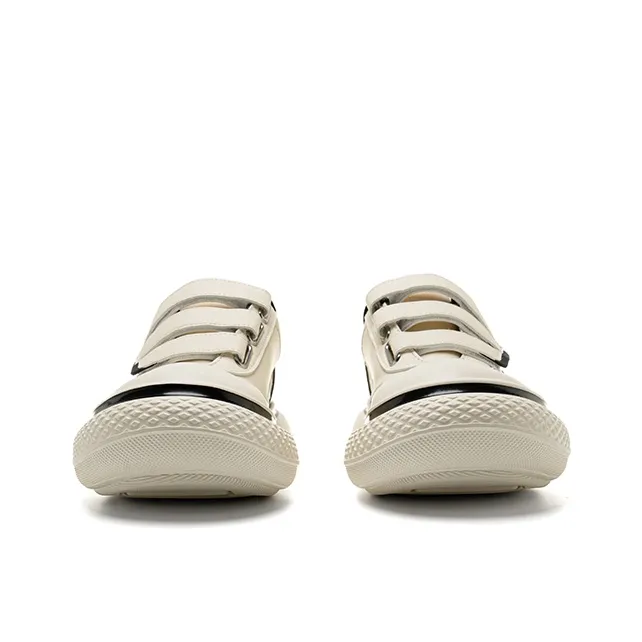 OLD ORDER Waterproof Height Increase Low Top Casual Shoes Unisex Refined White-2