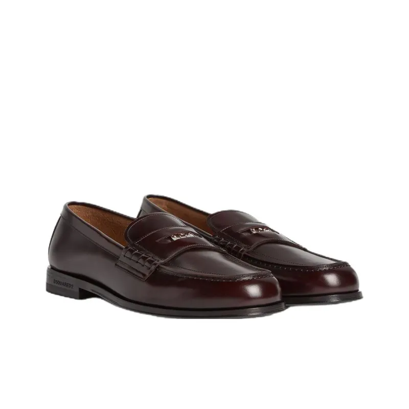 DSQUARED 2 Neoclassic Loafers Men's Brown-2