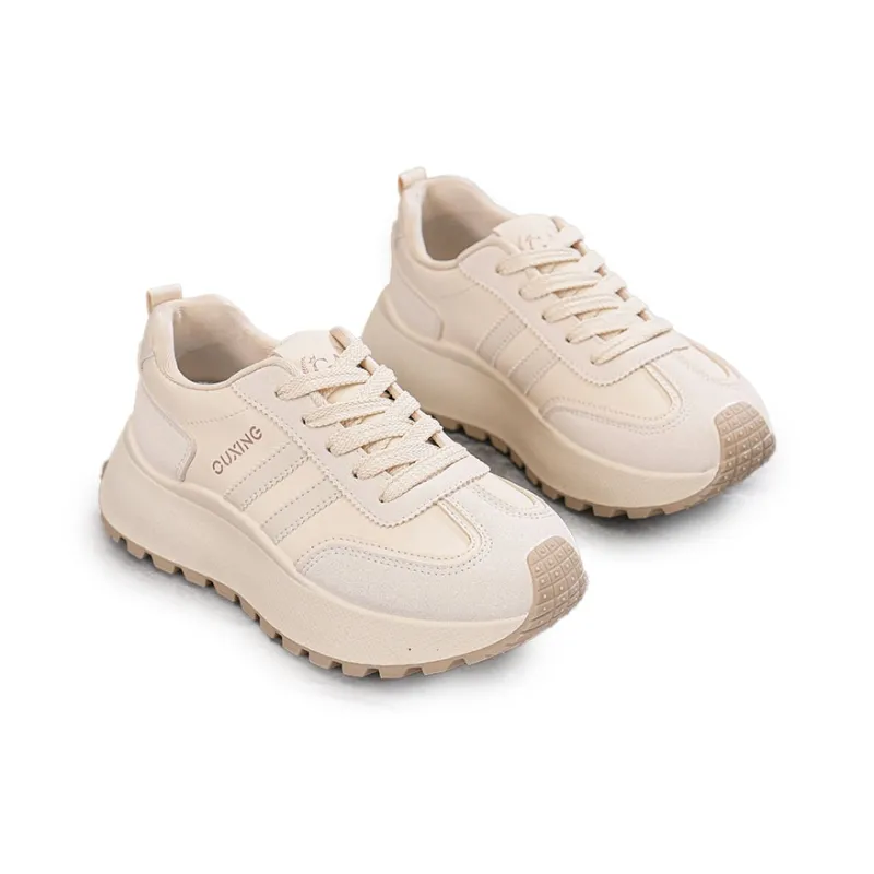 Gai Renpu Slip Resistant, Abrasion Resistant, Breathable Low Top Chunky Sneakers Women's-2