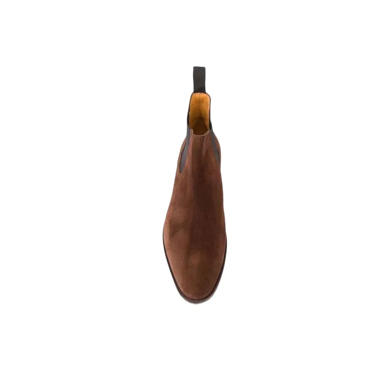 JOHN LOBB Lawry Short Chelsea Boots Men's Brown-3
