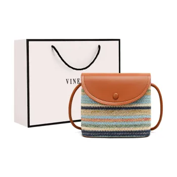 VINEY Fabric Shoulder Bag, Crossbody Bag Regular Women's Rainbow