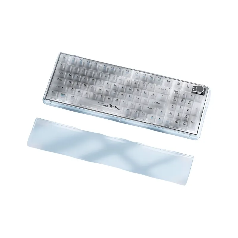EWEADN Acrylic Semi Transparent Matte Palm Rest Mouse Pads-2