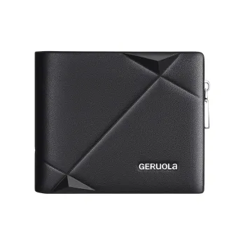 Gorora Top Grain Cow Leather Wallet Men's Multicolor