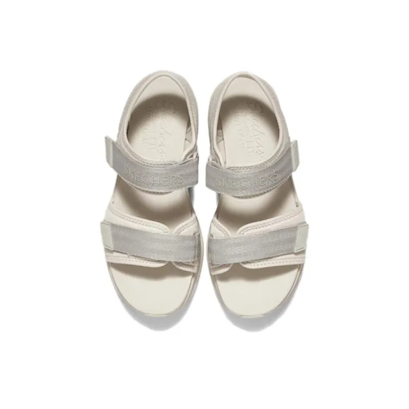 Skechers Modern Comfort Beach Sandals Women's Greige-2