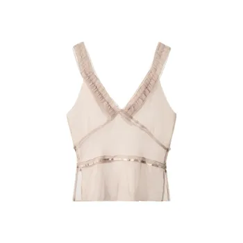 ZARA Camisoles Women's Light Pink