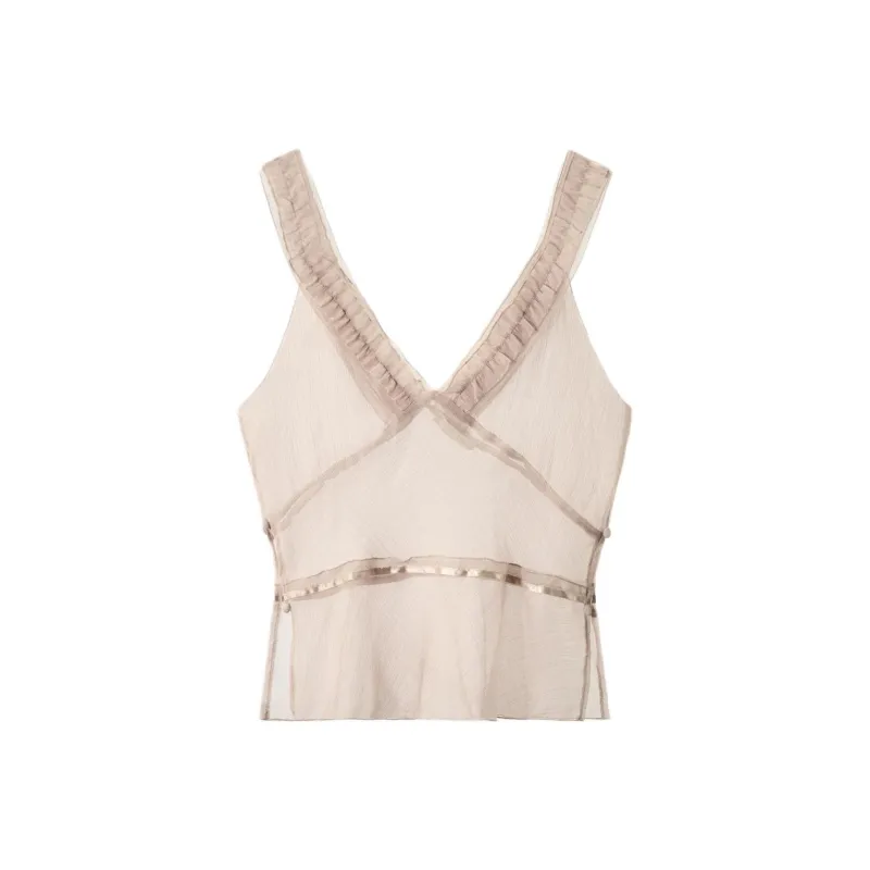 ZARA Camisoles Women's Light Pink-0