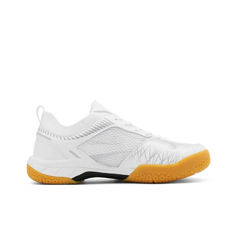 Binary Badminton Shoes Unisex Low Top Black-1