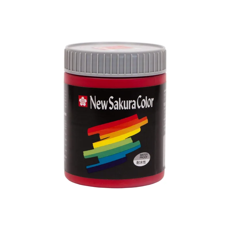 SAKURA Propylene Poster 600ml Large Capacity, Vermilion Water Resistant Painting Supplies-0