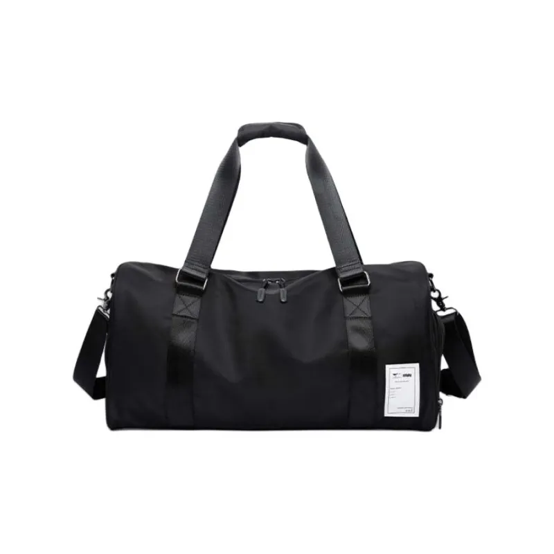SEPTWOLVES Fabric Gym Bag Tubas Unisex Black-0