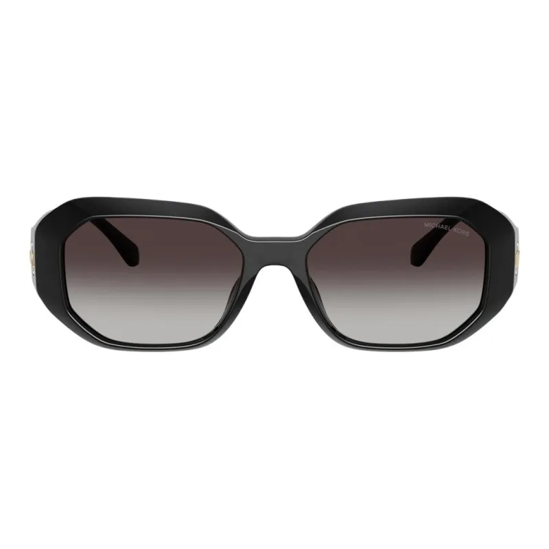 MICHAEL KORS Acetate Plastic Rectangular Sunglasses Women's Black-0