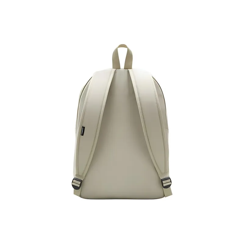 Converse Polyester Backpack Large Size Unisex Gray White-2