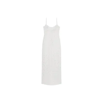Blumarine Bead tassel Maxi Dress