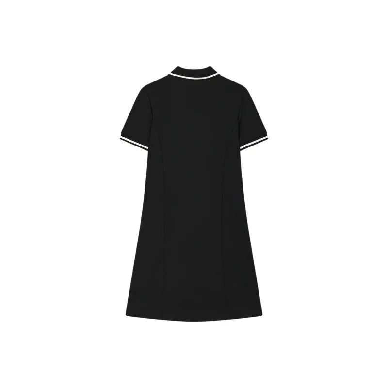 FILA Short Sleeved Dress Women's Black-1