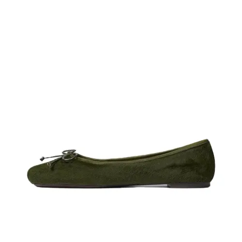 KHAITE Charlotte Casual Single Shoes Women's Green