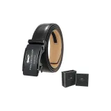 Black Lens/Gunmetal Buckle+60 Texture, Black Strap (Box)