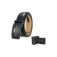 Black Lens/Gunmetal Buckle+60 Texture, Black Strap (Box)