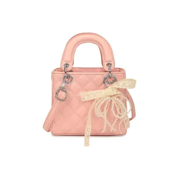 HCXK PU Handbag Women's Black/White/Yellow/Light Blue/Pink/Red
