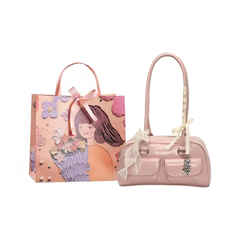 PARK DANCE PU Shoulder Bag Women's Multicolor-15