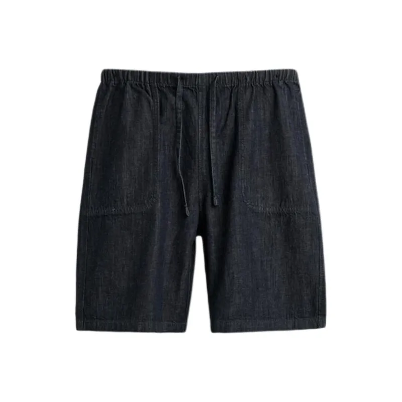 ZARA Denim Shorts Men Indigo-0