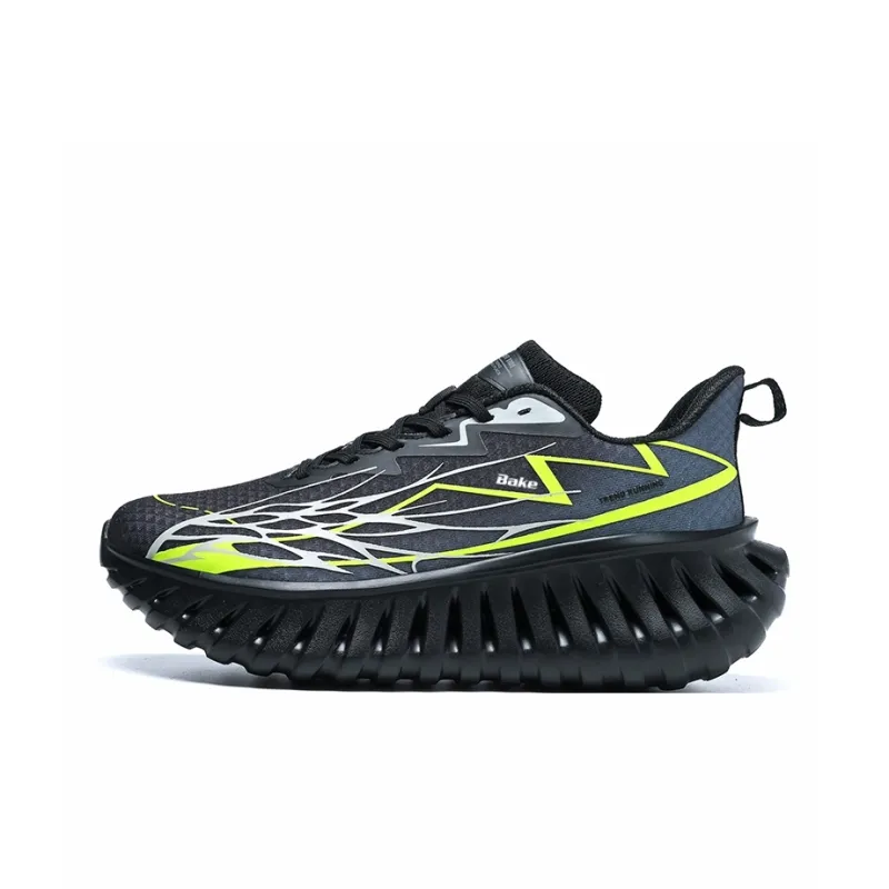 BAKE Abrasion Resistant Breathable Height Increasing Low Top Chunky Sneakers Unisex-5
