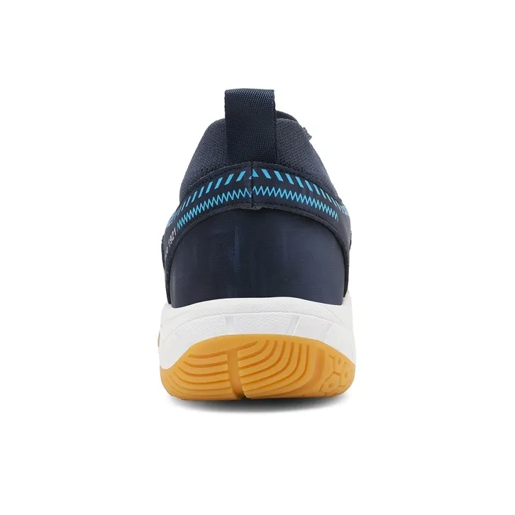 Binary Cushioning Coverage Abrasion Resistant Lightweight Breathable Slip Resistant Low Top Badminton Shoes Unisex Aqua-3