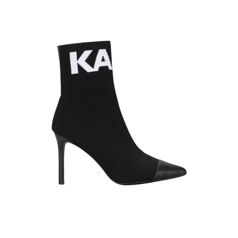 KARL LAGERFELD Pandora Ankle Boots 9.5cm Women's Black-1